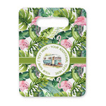 Flamingo & Camping Rectangular Trivet with Handle (Personalized)