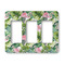 Flamingo & Camping Rocker Style Light Switch Cover - Three Switch