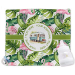 Flamingo & Camping Security Blanket (Personalized)