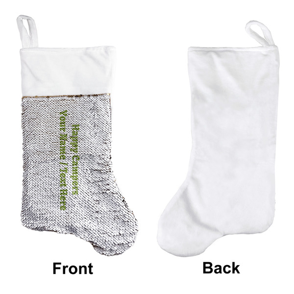 Flamingo & Camping Sequin Stocking - Approval