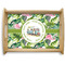 Flamingo & Camping Natural Wooden Tray - Large (Personalized)