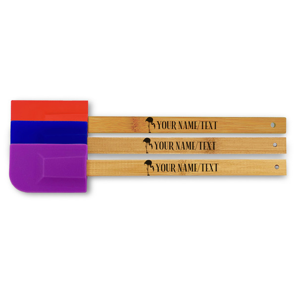 Custom Flamingo & Camping Silicone Spatula