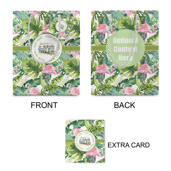 Flamingo & Camping Small Gift Bag - Approval