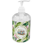 Flamingo & Camping Acrylic Soap & Lotion Bottle (Personalized)