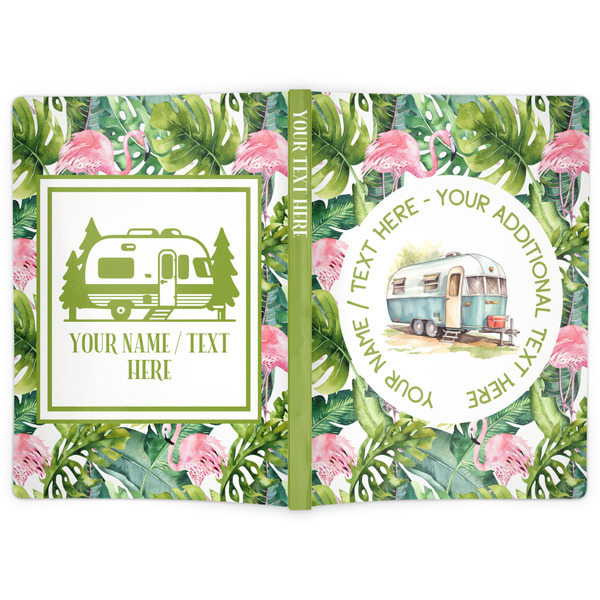 Flamingo & Camping Soft Cover Journal - Apvl