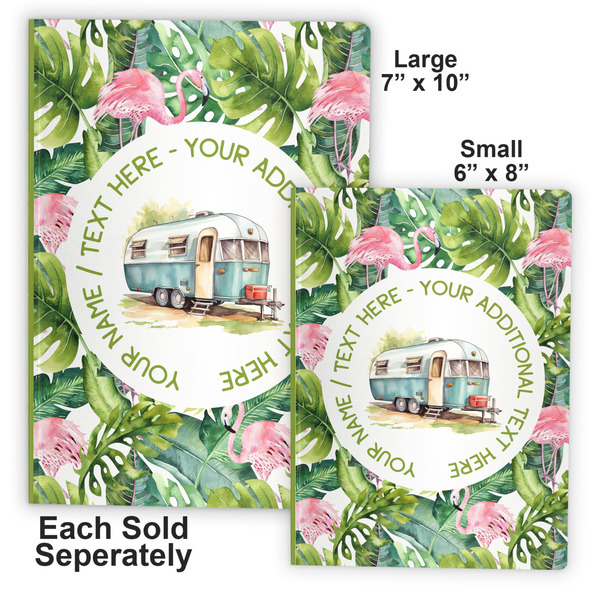 Flamingo & Camping Soft Cover Journal - Compare