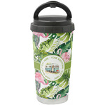 Flamingo & Camping Stainless Steel Coffee Tumbler (Personalized)