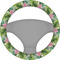 Flamingo & Camping Steering Wheel Cover