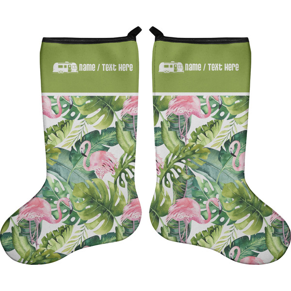 Flamingo & Camping Stocking - Double-Sided - Approval