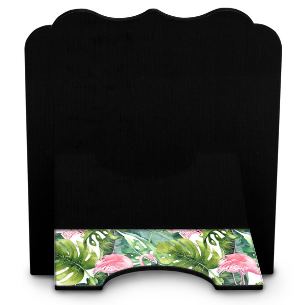 Flamingo & Camping Stylized Tablet Stand - Back