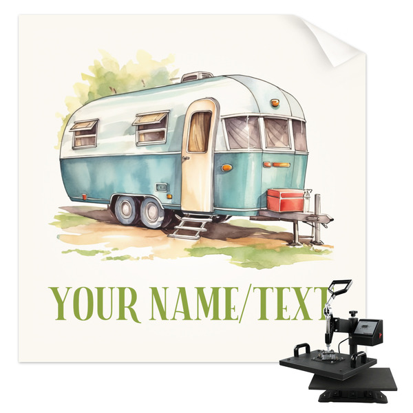 Custom Flamingo & Camping Sublimation Transfer