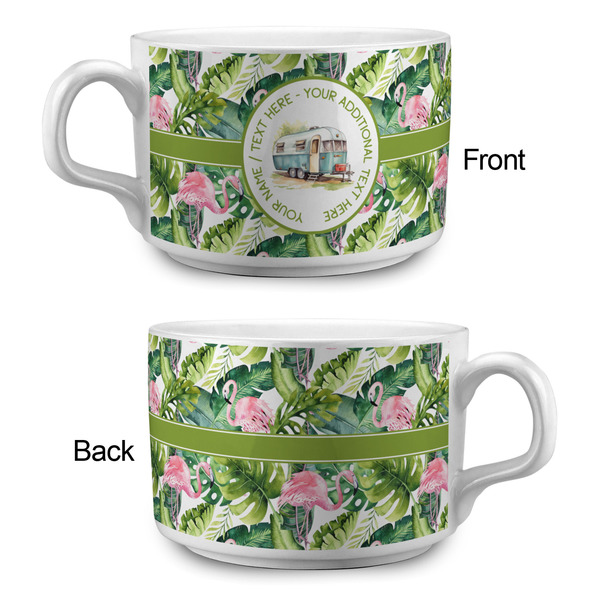 Flamingo & Camping Tea Cup - Single Approval