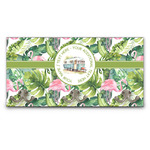 Flamingo & Camping Wall Mounted Coat Rack (Personalized)