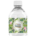 Flamingo & Camping Water Bottle Labels - Custom Sized (Personalized)