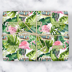 Flamingo & Camping Wrapping Paper