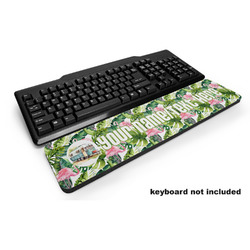 Flamingo & Camping Keyboard Wrist Rest