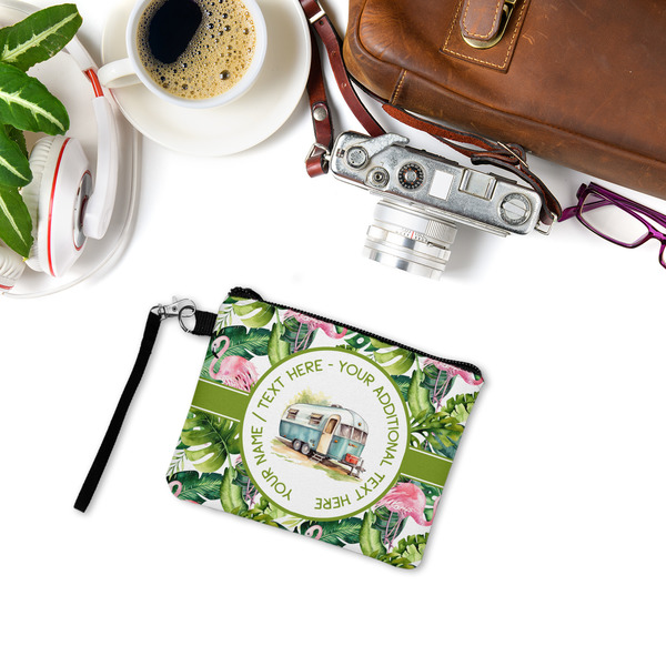 Flamingo & Camping Wristlet ID Cases - LIFESTYLE
