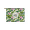 Flamingo & Camping Zipper Pouch - Small - 8.5" x 6" (Personalized)
