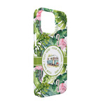 Flamingo & Camping iPhone Case - Plastic - iPhone 13 (Personalized)