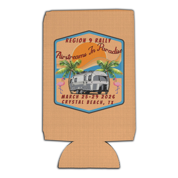 Airstreams in Paradise - Region 9 Rally 2026 Can Cooler - 16oz - Set of 4 - Front