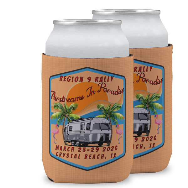 Airstreams in Paradise - Region 9 Rally 2026 Can Cooler - Standard 12oz - Two on Cans