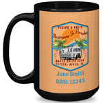 Airstreams in Paradise - Region 9 Rally 2026 15 oz Coffee Mug - Black