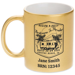 Airstreams in Paradise - Region 9 Rally 2026 Metallic Mug
