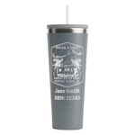 Airstreams in Paradise - Region 9 Rally 2026 RTIC Everyday Tumbler with Straw - 28oz - Grey - Single-Sided