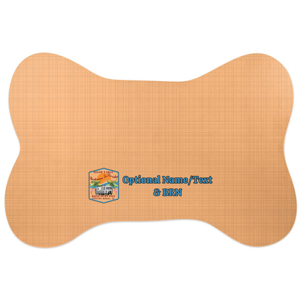 Custom Airstreams in Paradise - Region 9 Rally 2026 Bone Shaped Dog Food Mat