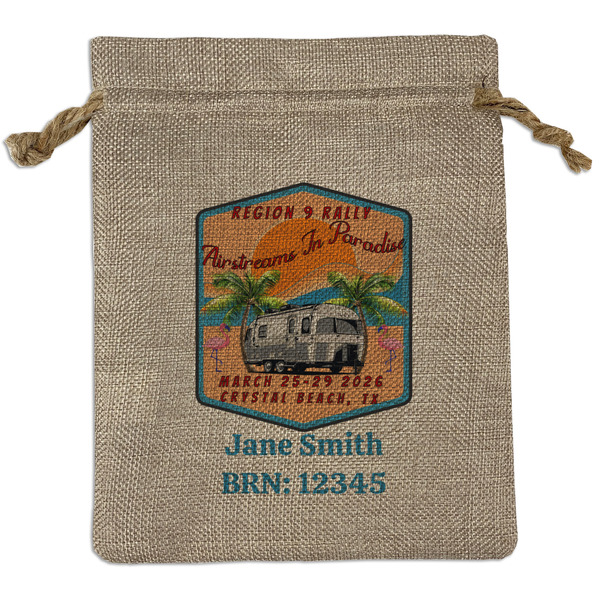 Custom Airstreams in Paradise - Region 9 Rally 2026 Burlap Gift Bag