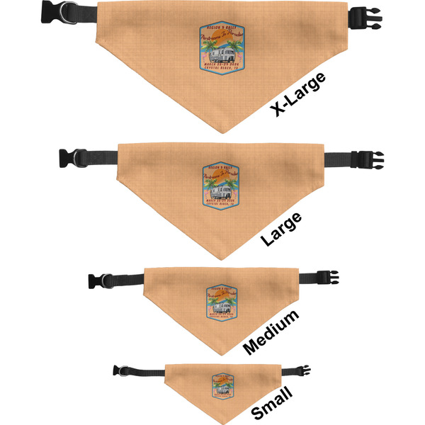 Airstreams in Paradise - Region 9 Rally 2026 Pet Bandana Sizes