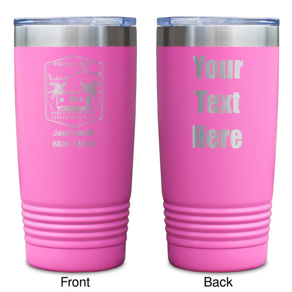 Airstreams in Paradise - Region 9 Rally 2026 Pink Polar Camel Tumbler - 20oz - Double Sided - Approval