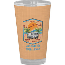 Airstreams in Paradise - Region 9 Rally 2026 Pint Glass - Full Color