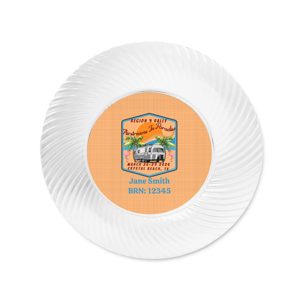 Airstreams in Paradise - Region 9 Rally 2026 Plastic Party Appetizer & Dessert Plates - Approval