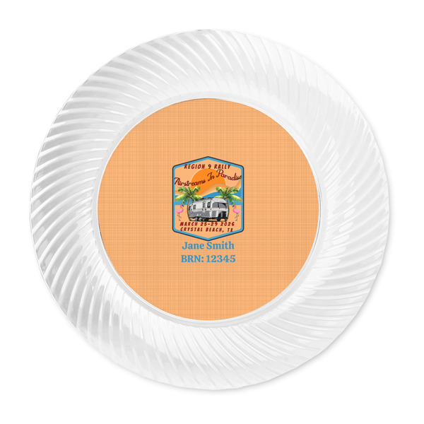 Airstreams in Paradise - Region 9 Rally 2026 Plastic Party Dinner Plates - Approval
