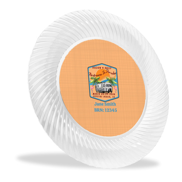 Custom Airstreams in Paradise - Region 9 Rally 2026 Plastic Party Dinner Plates - 10"