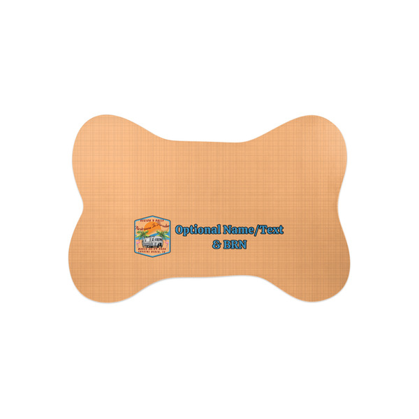 Custom Airstreams in Paradise - Region 9 Rally 2026 Bone Shaped Dog Food Mat - Small