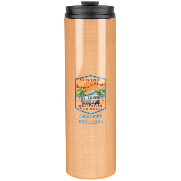 Airstreams in Paradise - Region 9 Rally 2026 Stainless Steel Tumbler 20 Oz - Front