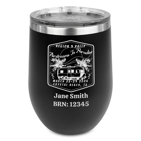 Custom Airstreams in Paradise - Region 9 Rally 2026 Stemless Stainless Steel Wine Tumbler