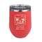 Airstreams in Paradise - Region 9 Rally 2026 Stemless Stainless Steel Wine Tumbler - Coral - Single-Sided