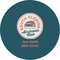 South Florida Airstream Club Logo Multipurpose Round Labels - 1"