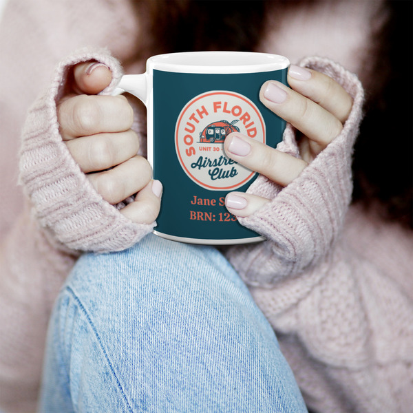 South Florida Airstream Club Logo 11oz Coffee Mug - LIFESTYLE