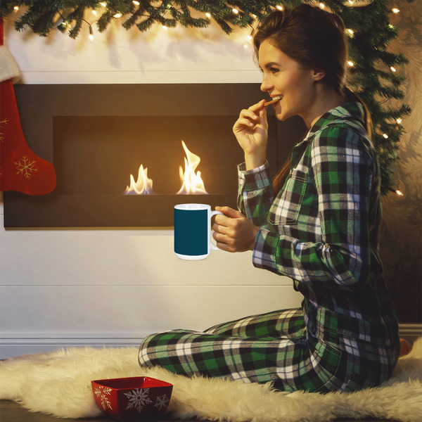 South Florida Airstream Club Logo 15oz Coffee Mug - Lifestyle