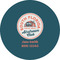 South Florida Airstream Club Logo Multipurpose Round Labels - 2"