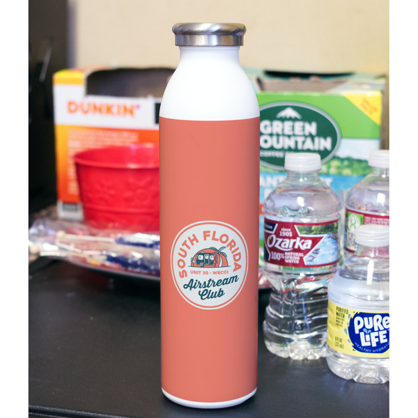 South Florida Airstream Club Logo 20oz Water Bottles - Full Print - In Context