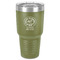 South Florida Airstream Club Logo 30 oz Stainless Steel Tumbler - Olive - Single-Sided