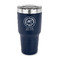 South Florida Airstream Club Logo 30 oz Stainless Steel Tumbler - Navy - Single-Sided