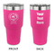 South Florida Airstream Club Logo 30 oz Stainless Steel Tumbler - Pink - Double-Sided