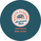 South Florida Airstream Club Logo Multipurpose Round Labels - 5"