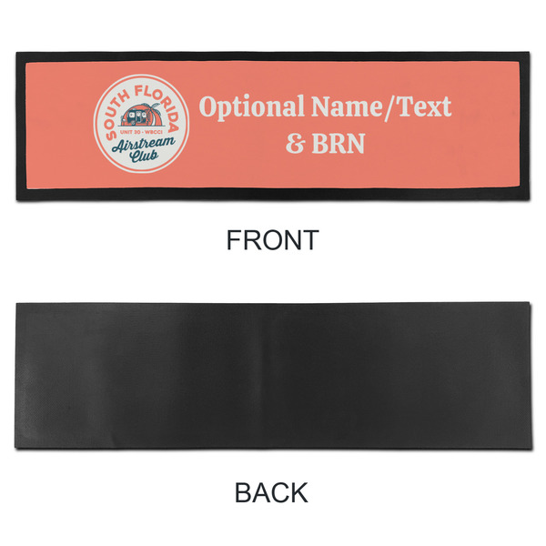 South Florida Airstream Club Logo Bar Mat - Large - APPROVAL